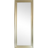 Nástenné zrkadlo Sekt 45x145 cm, zlaté